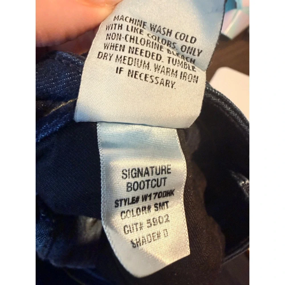 Hudson Signature Bootcut Women‎ Jeans Dark Wash Size 29 W1700HK